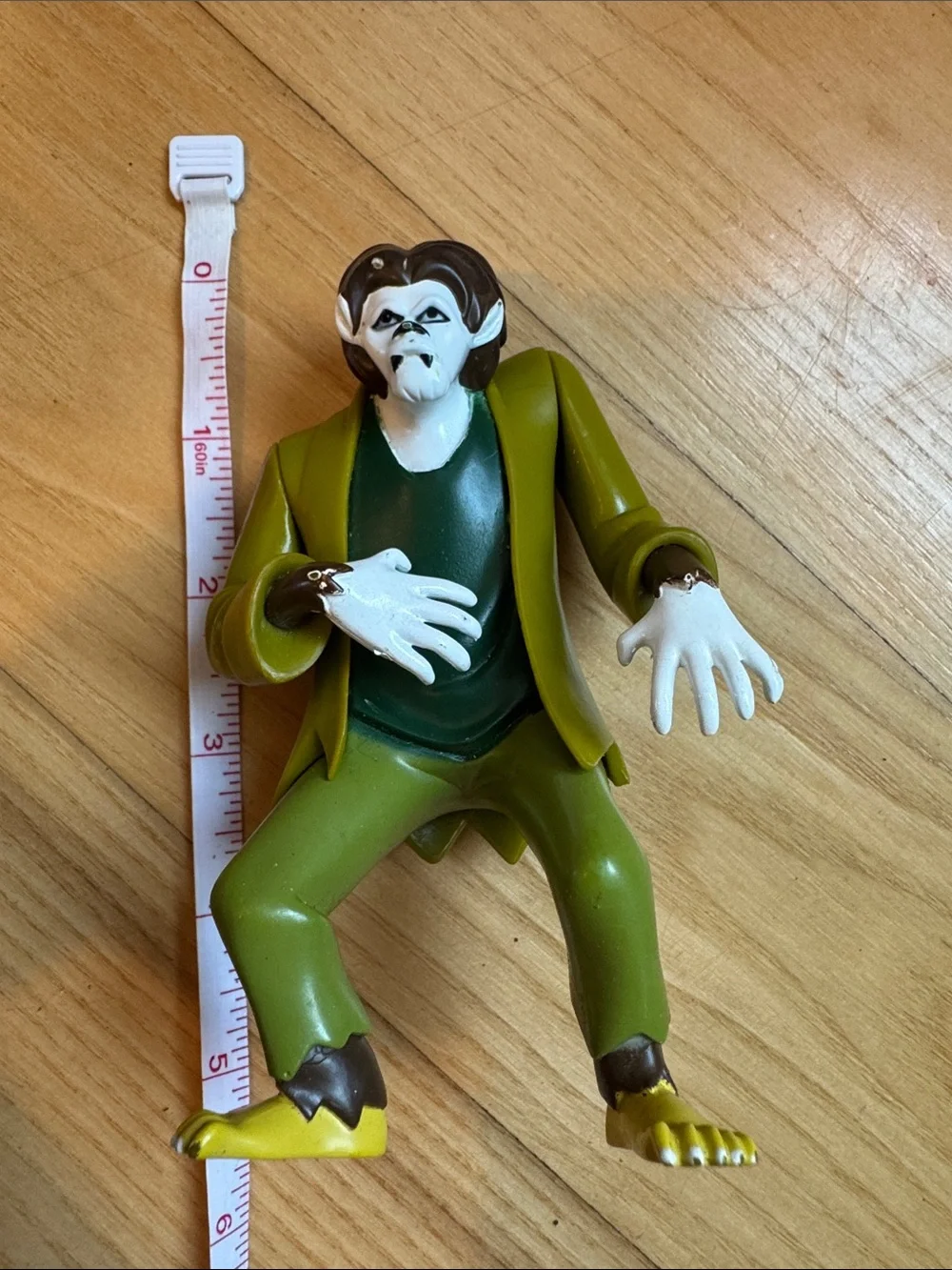 Scooby Doo Figure Lot Hanna Barbera Werewolf Monster & 2021 Scooby Bobblehead